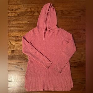Sonoma Pink Hooded Sweater